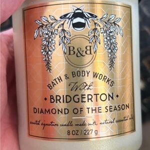 Bath & Body Works Bridgerton Candle - Gold and Black